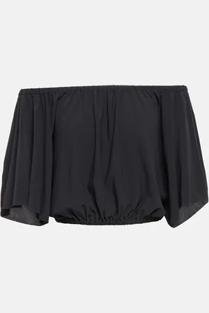 ERES Solal jersey crop top