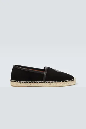 Ralph Lauren Bow-detail leather espadrilles
