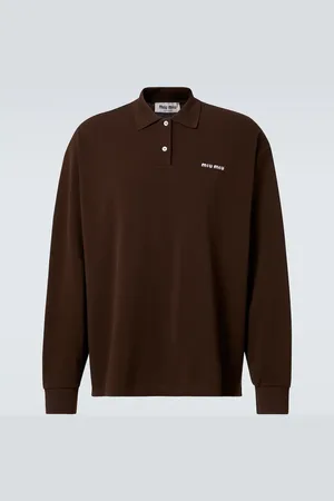 Miu Miu Cotton piquÃ© polo shirt