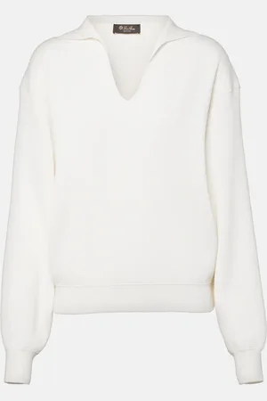 Loro Piana Tazawa cotton polo sweater
