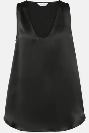Max Mara Filly silk tank top