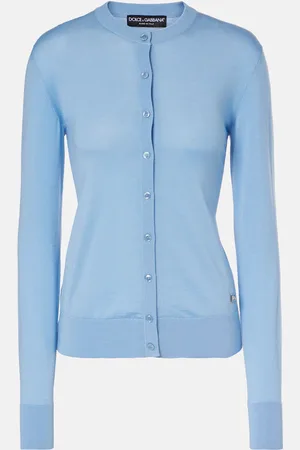 Dolce & Gabbana DG cashmere and silk cardigan