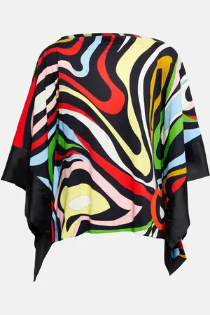 Puccini Marmo satin blouse
