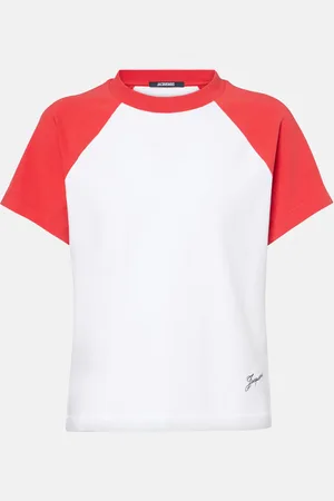 Jacquemus Baseball cotton-blend T-shirt
