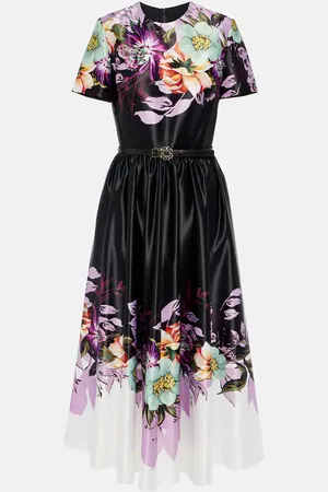 Elie saab Floral midi dress