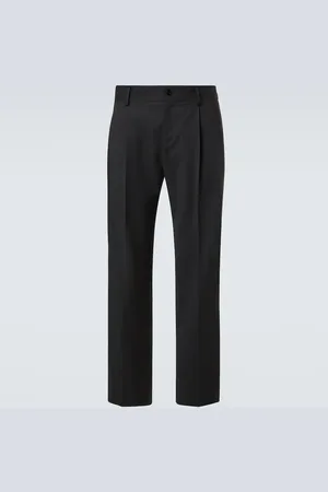 Dolce & Gabbana Wool-blend straight pants