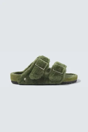 Birkenstock Arizona 1774 shearling-lined suede sandals