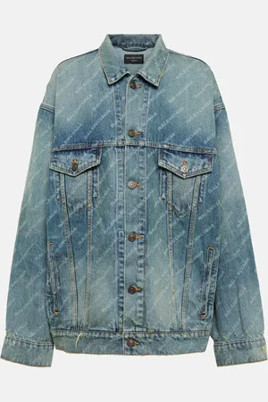 Balenciaga Logo denim jacket