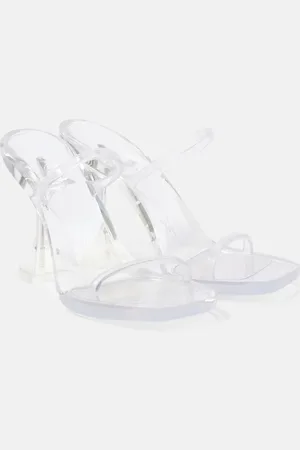 Amina Muaddi Brito PVC mules