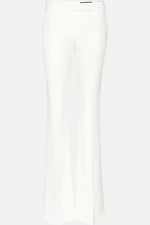 Alexander McQueen Mid-rise flared pants