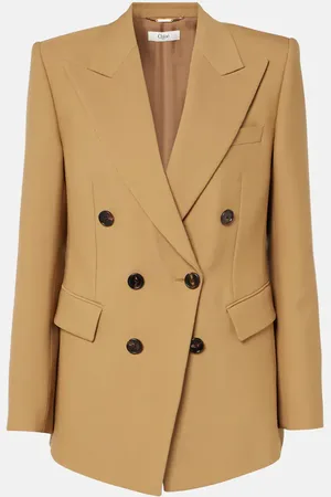 Chloé Wool grain de poudre blazer