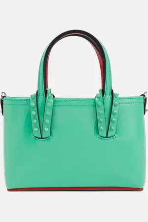 Christian Louboutin Cabata Nano patent leather tote bag