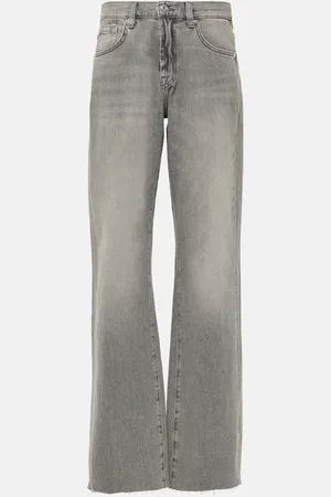 7 for all Mankind Tess high-rise wide-leg jeans
