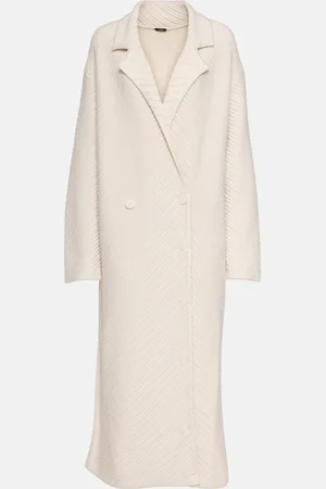 Joseph Ribbed-knit wool-blend coat