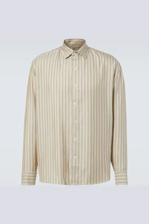 LE KASHA Striped silk shirt