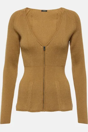 Joseph Wool ribbed-knit cardigan