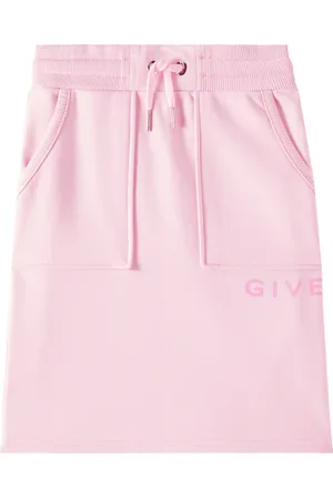 Givenchy Logo cotton-blend skirt