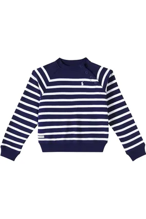 Ralph Lauren Striped cotton-blend sweater