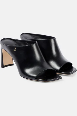 Jimmy Choo Kinley 75 leather mules