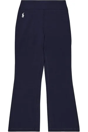 Ralph Lauren Flared cotton-blend jersey leggings