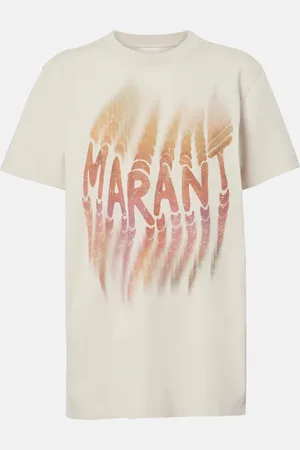 Marant Etoile Zoeline logo cotton jersey T-shirt
