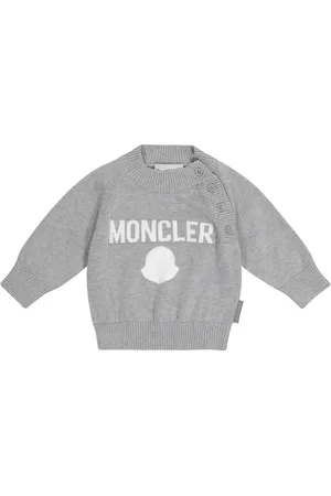 Moncler Baby logo cotton sweater