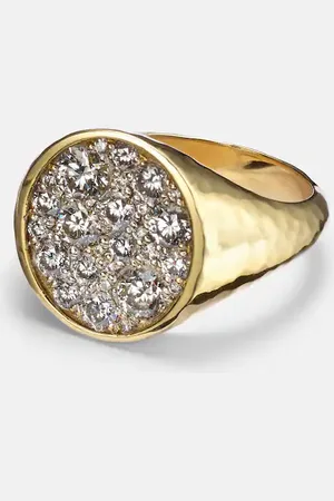 Octavia Elizabeth Octavia Signet 18kt ring with diamonds