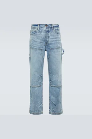 AMIRI Mid-rise straight jeans