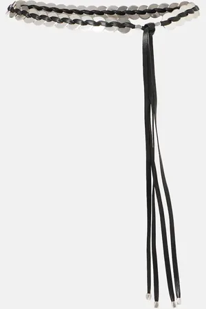 Isabel Marant Sevan embellished leather belt