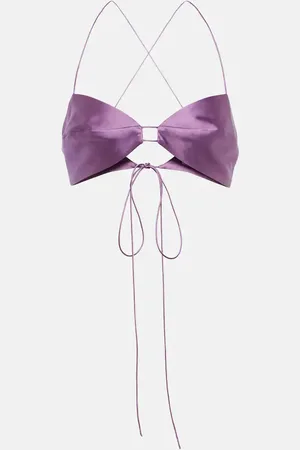 The Sei Silk bra top