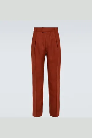 Loro Piana Reinga linen straight pants