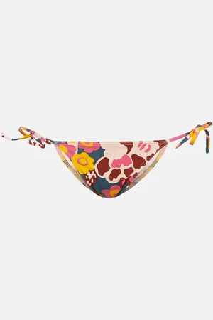ERES Kaki printed bikini bottoms