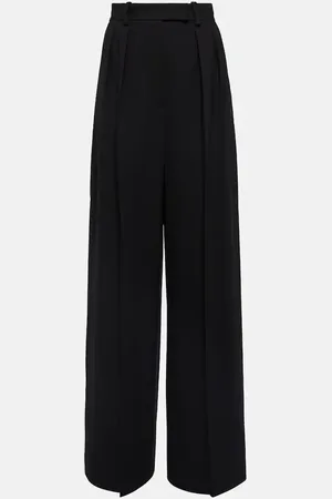 Khaite Teyana high-rise wide-leg pants