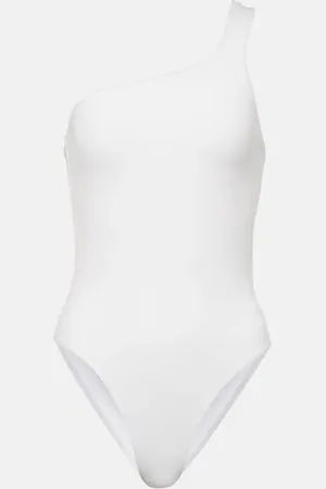 Isabel Marant Sage cutout one-shoulder swimsuit