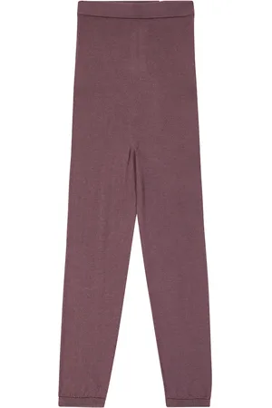 Rick Owens Wool-blend leggings