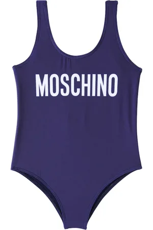 Moschino Logo printed swimsuit