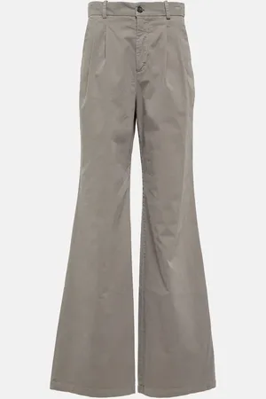 NILI LOTAN Flavie cotton-blend wide-leg pants
