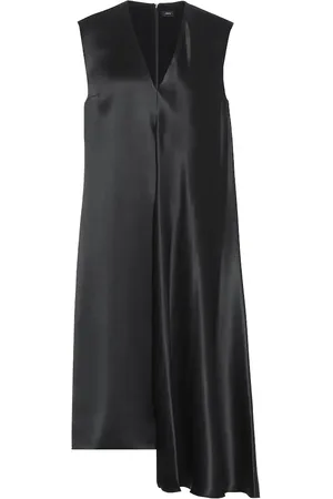 Joseph Carrol silk-satin midi dress