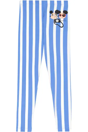 Mini Rodini Ritzratz striped jersey leggings