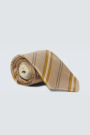 DRIES VAN NOTEN Silk tie
