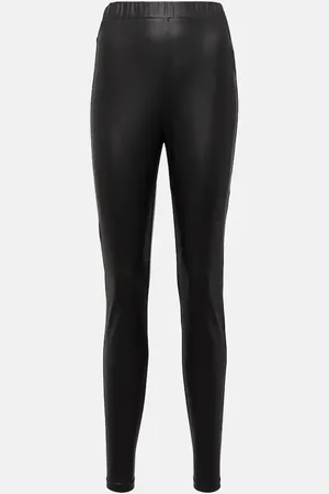Max Mara Leisure Zefir faux leather slim pants