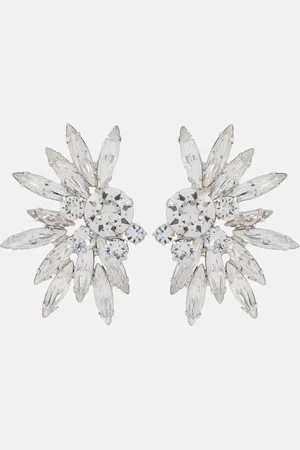 Jennifer Behr Shanti crystal-embellished earrings
