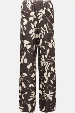 FAITHFULL THE BRAND Chambien printed wide-leg pants