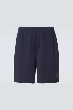 Brunello Cucinelli Logo cotton jersey shorts