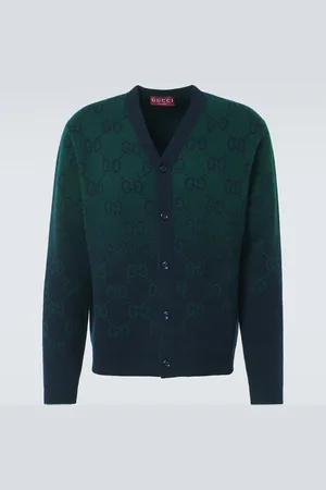 Gucci GG wool jacquard cardigan