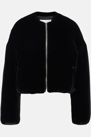 Alaïa Velvet bomber jacket