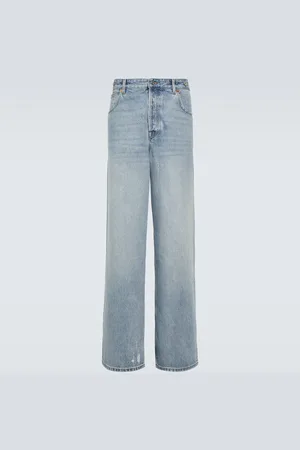 VALENTINO Low-rise straight jeans