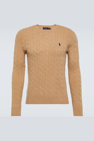 Ralph Lauren Cable-knit wool cashmere sweater