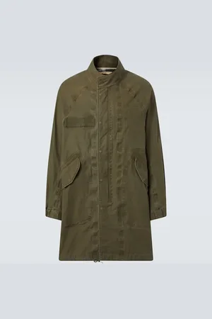 VISVIM Six-Five Fishtail technical linen parka
