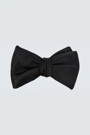Thom Sweeney Silk bow tie